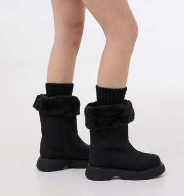 Adner Fur Boots